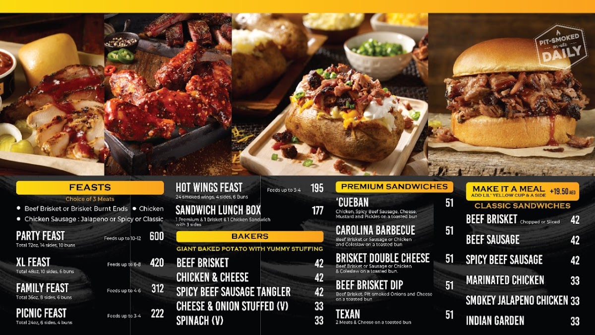 Menu Dickey’S Barbecue Pit - Jbr-5