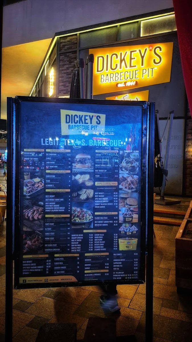 Menu Dickey’S Barbecue Pit - Jbr-7