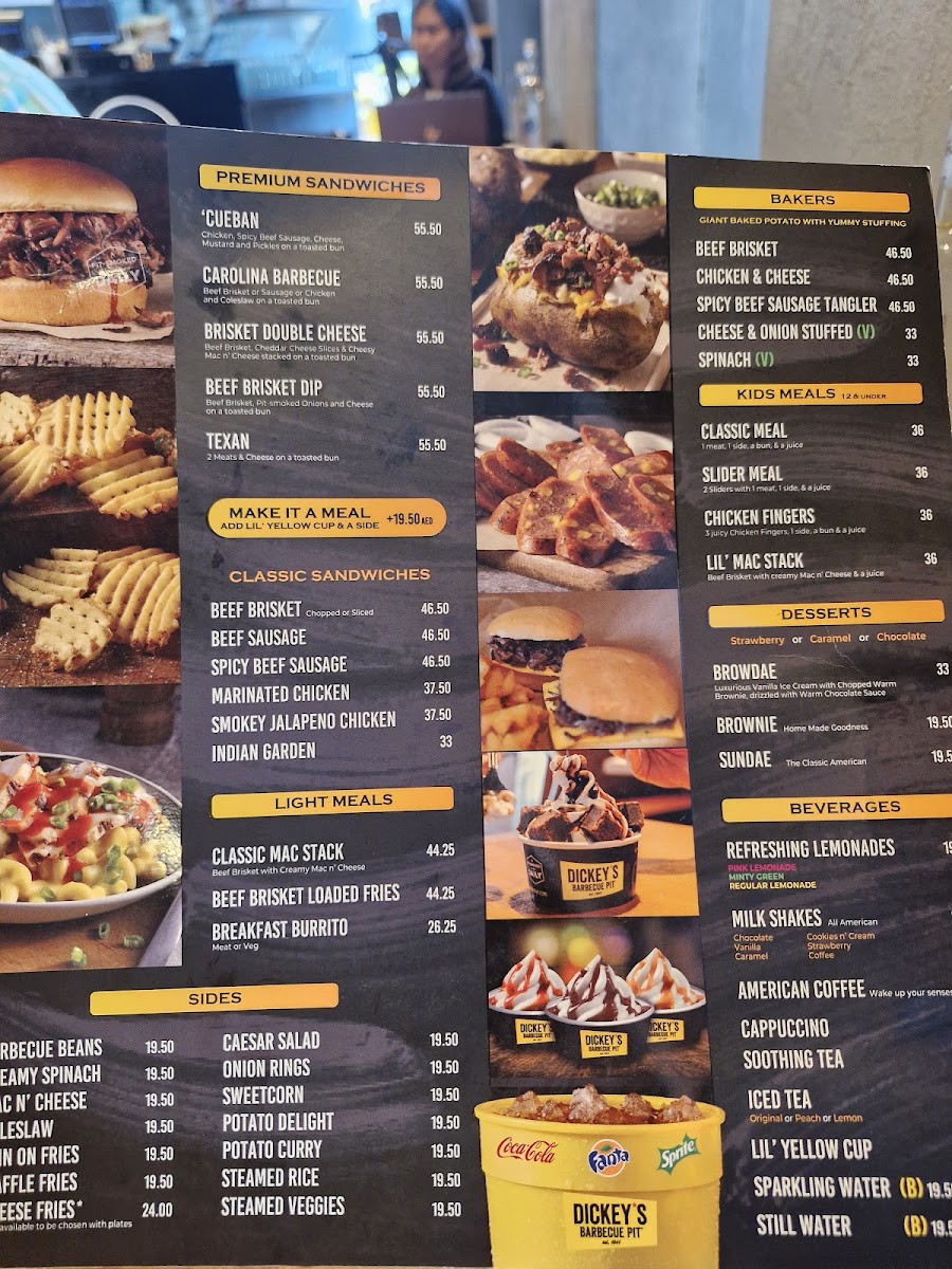 Menu Dickey’S Barbecue Pit - Jbr-9