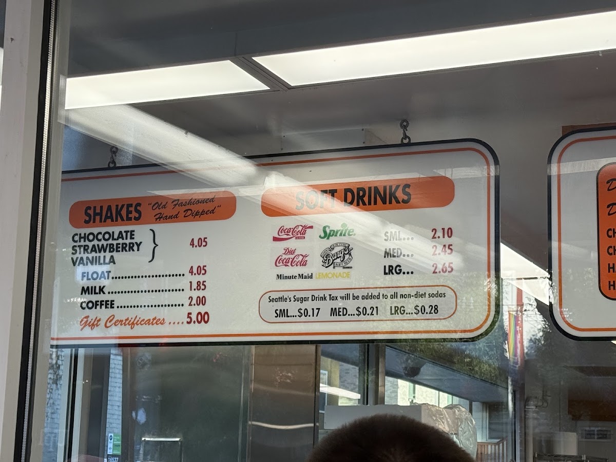 Menu Dick's Drive-In-5