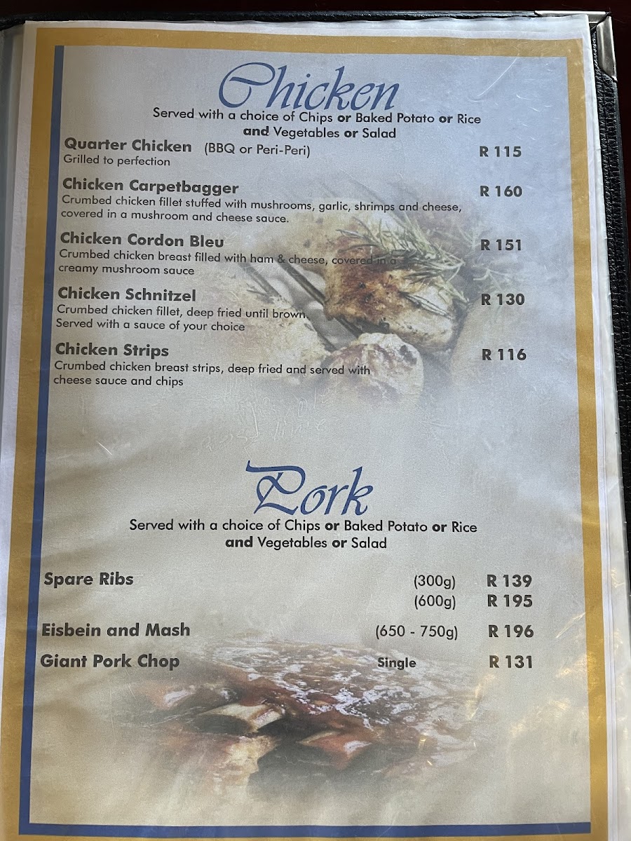 Menu Die Geel Huis B&b | Restaurant-3