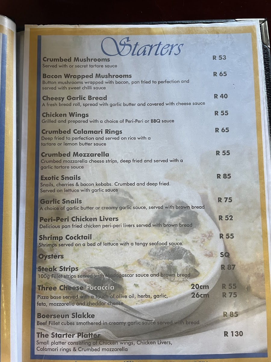 Menu Die Geel Huis B&b | Restaurant-5
