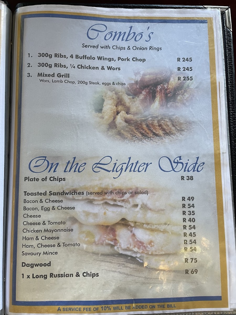 Menu Die Geel Huis B&b | Restaurant-7