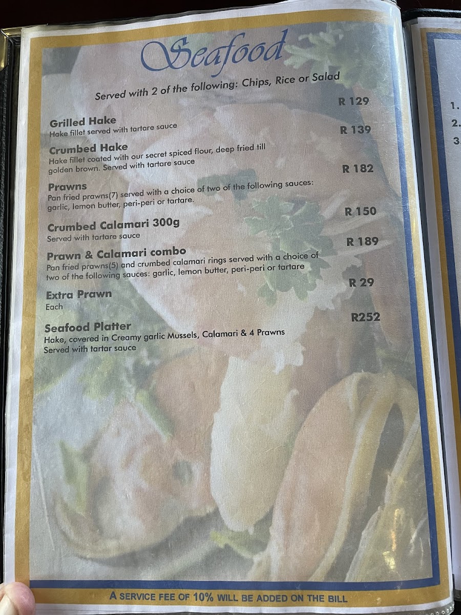 Menu Die Geel Huis B&b | Restaurant-8