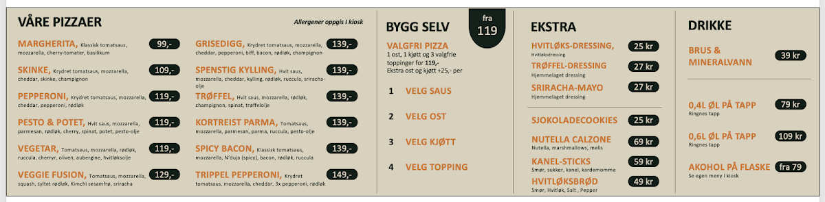 Menu Digg Pizza - Storo-1