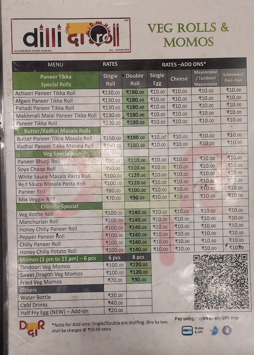 Menu Dilli Da Roll-3