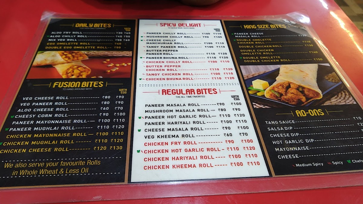 Menu Dilli Da Roll-7