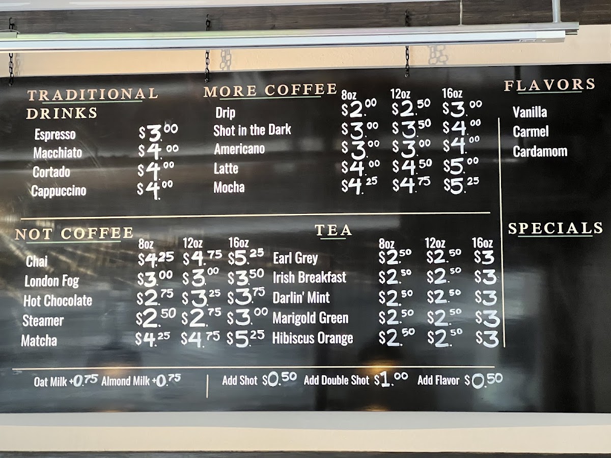 Menu Dilly Dally Coffee Co.-1