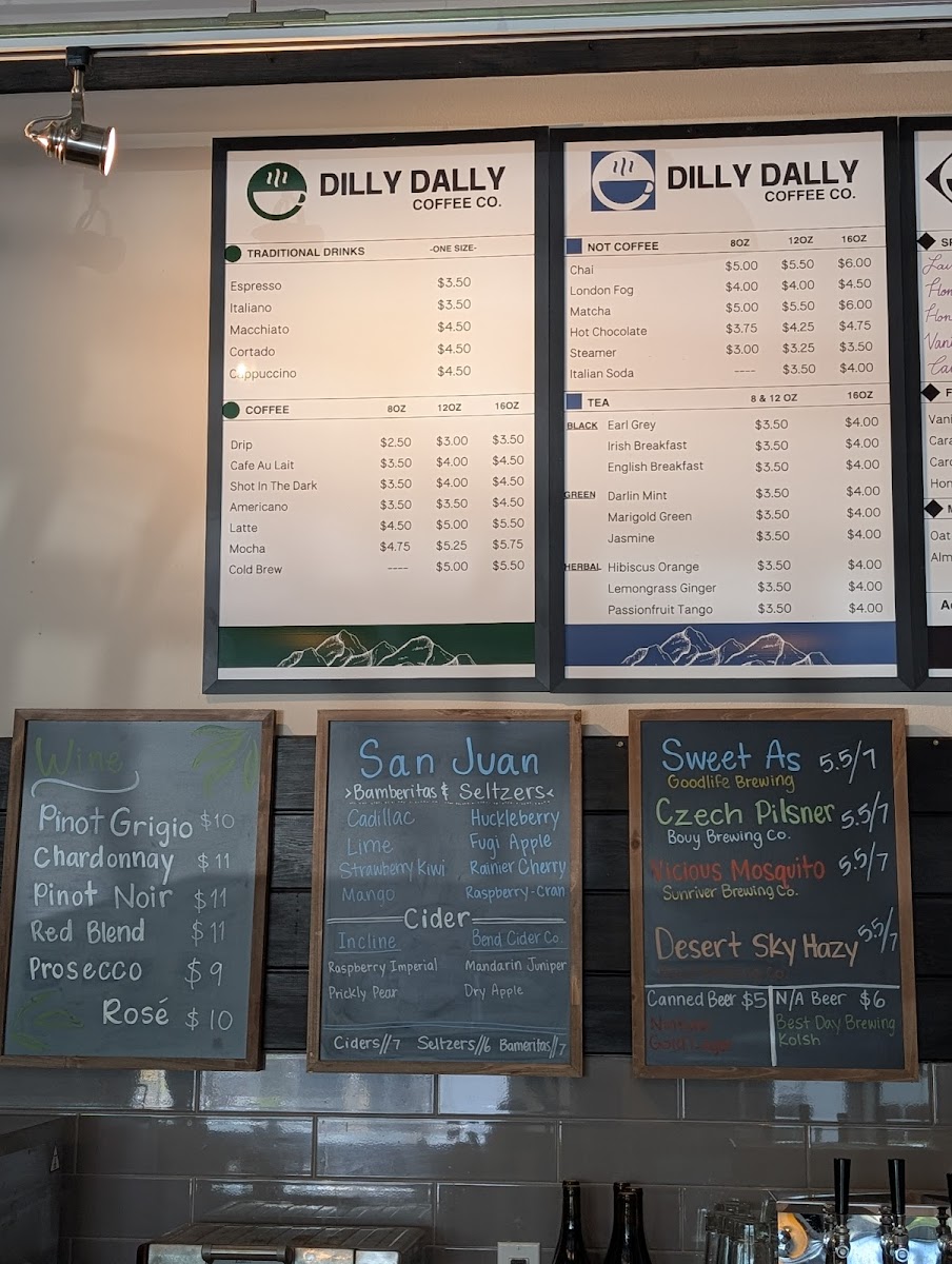 Menu Dilly Dally Coffee Co.-2