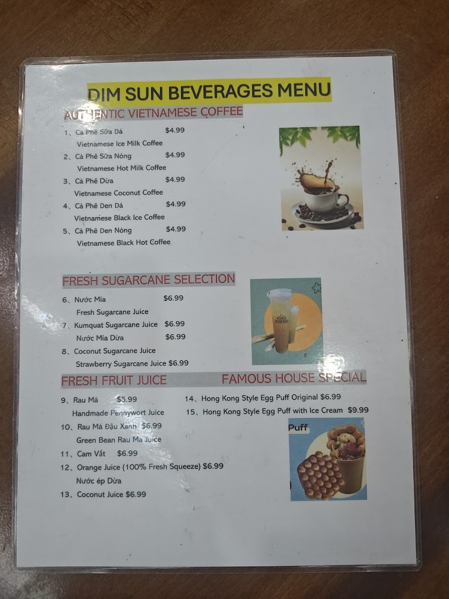 Menu Dim Sum Bistro-1
