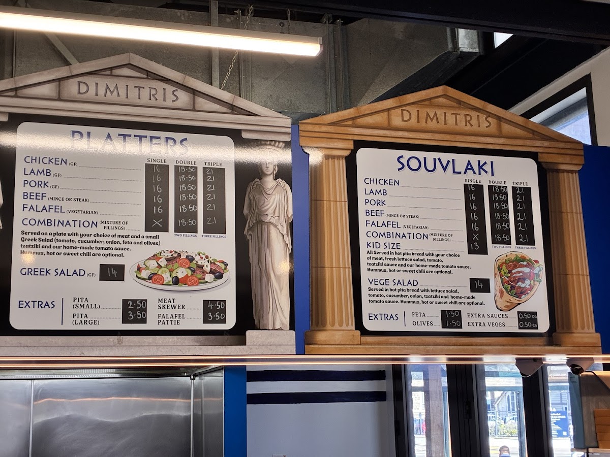 Menu Dimitris Greek Food Riverside-1