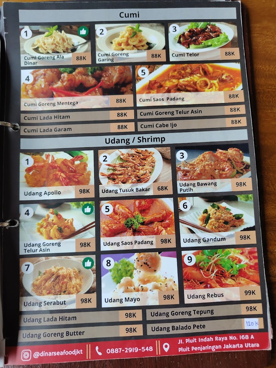 Menu Dinar Seafood-1