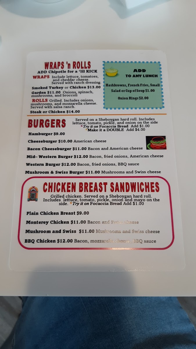 Menu Dina's Diner-4