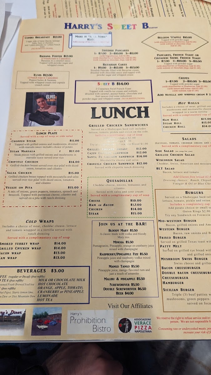 Menu Dina's Diner-5
