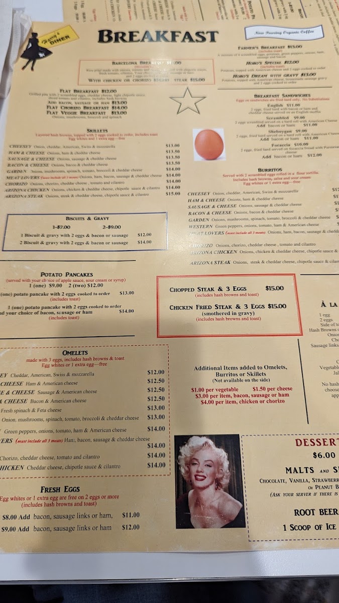 Menu Dina's Diner-6