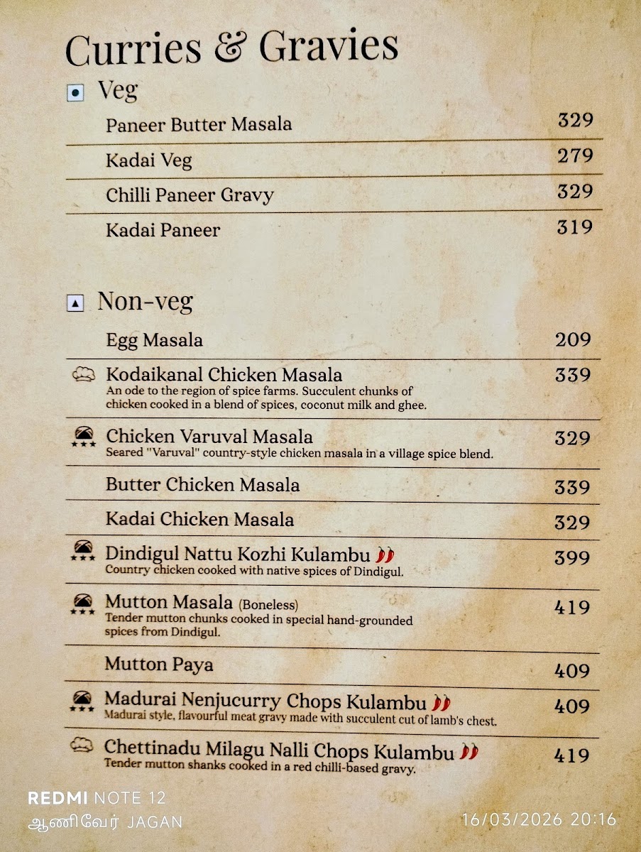 Menu Dindigul Thalappakatti Restaurant-4