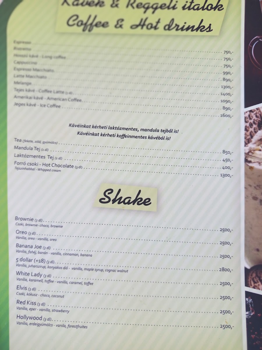 Menu Diner M Amerikai Étterem-9