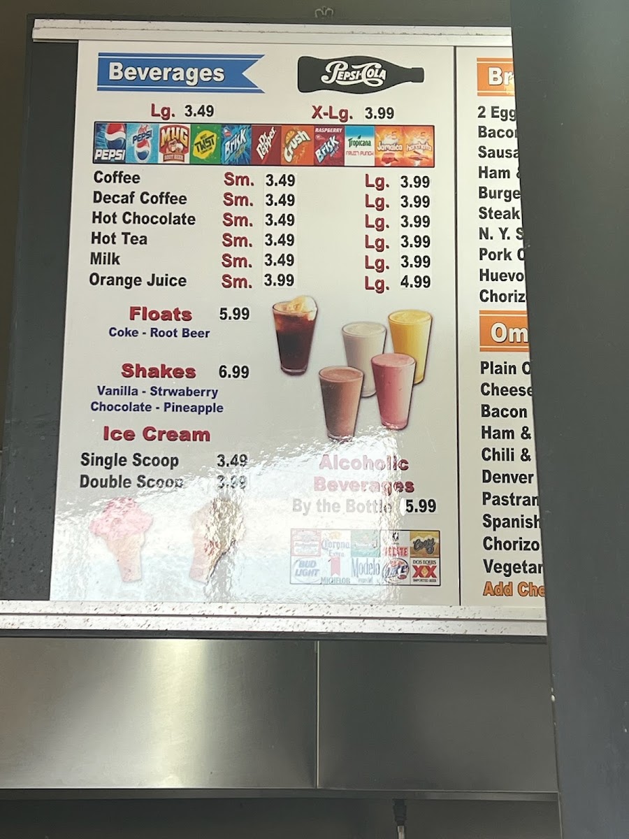Menu Dino's Burgers-1