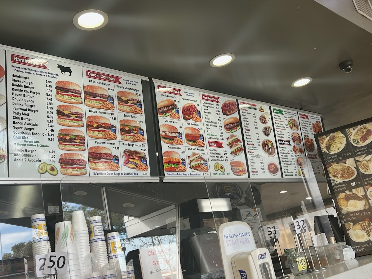Menu Dino's Burgers-3