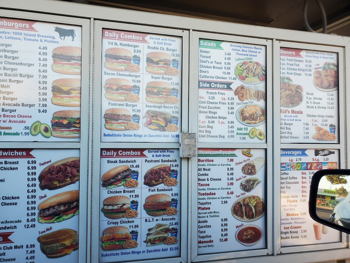 Menu Dino's Burgers-4