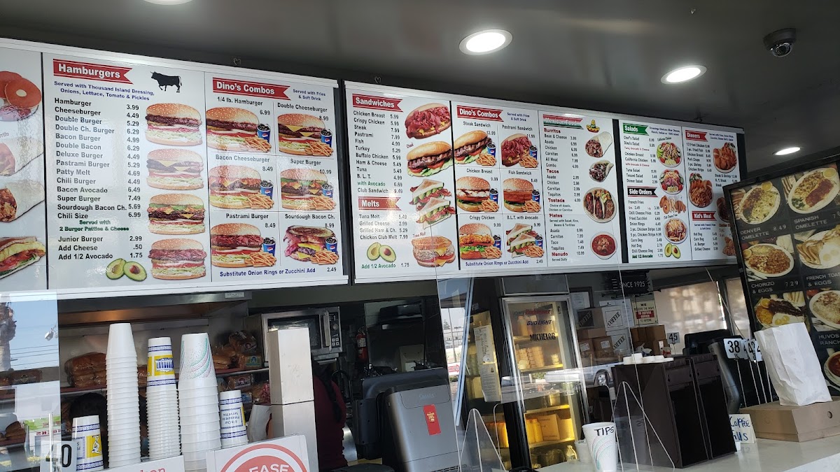Menu Dino's Burgers-7