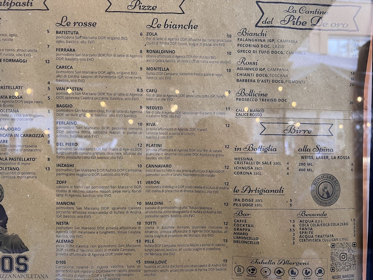 Menu Dios La Vera Pizza Napoletana A Roma-6