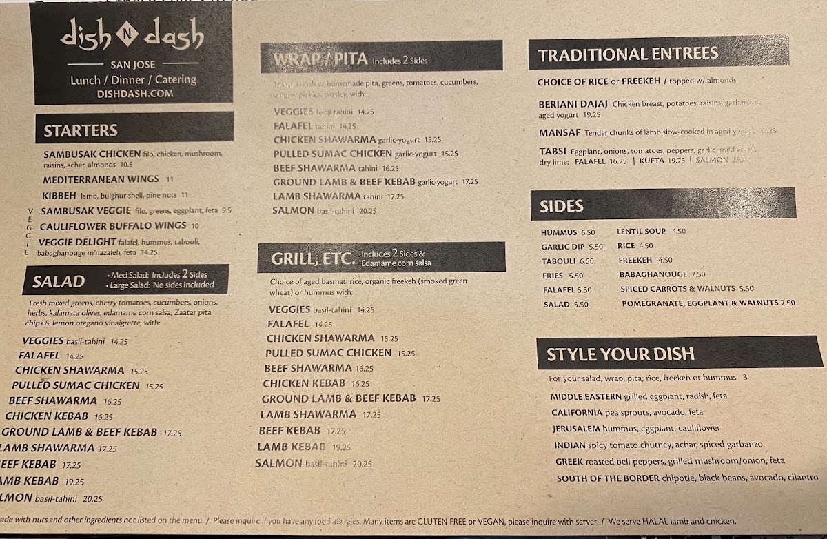 Menu Dish N Dash-8
