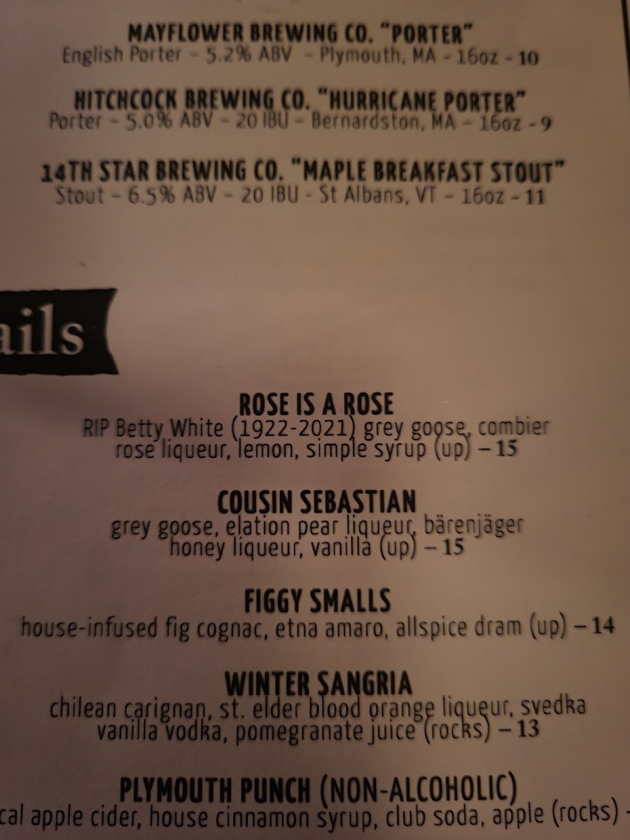 Menu District Kitchen & Bar-5