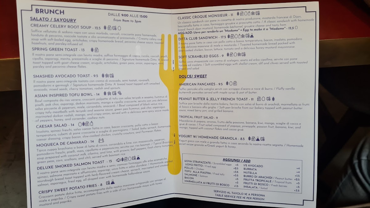 Menu Ditta Artigianale Via Dello Sprone Specialty Coffee-3