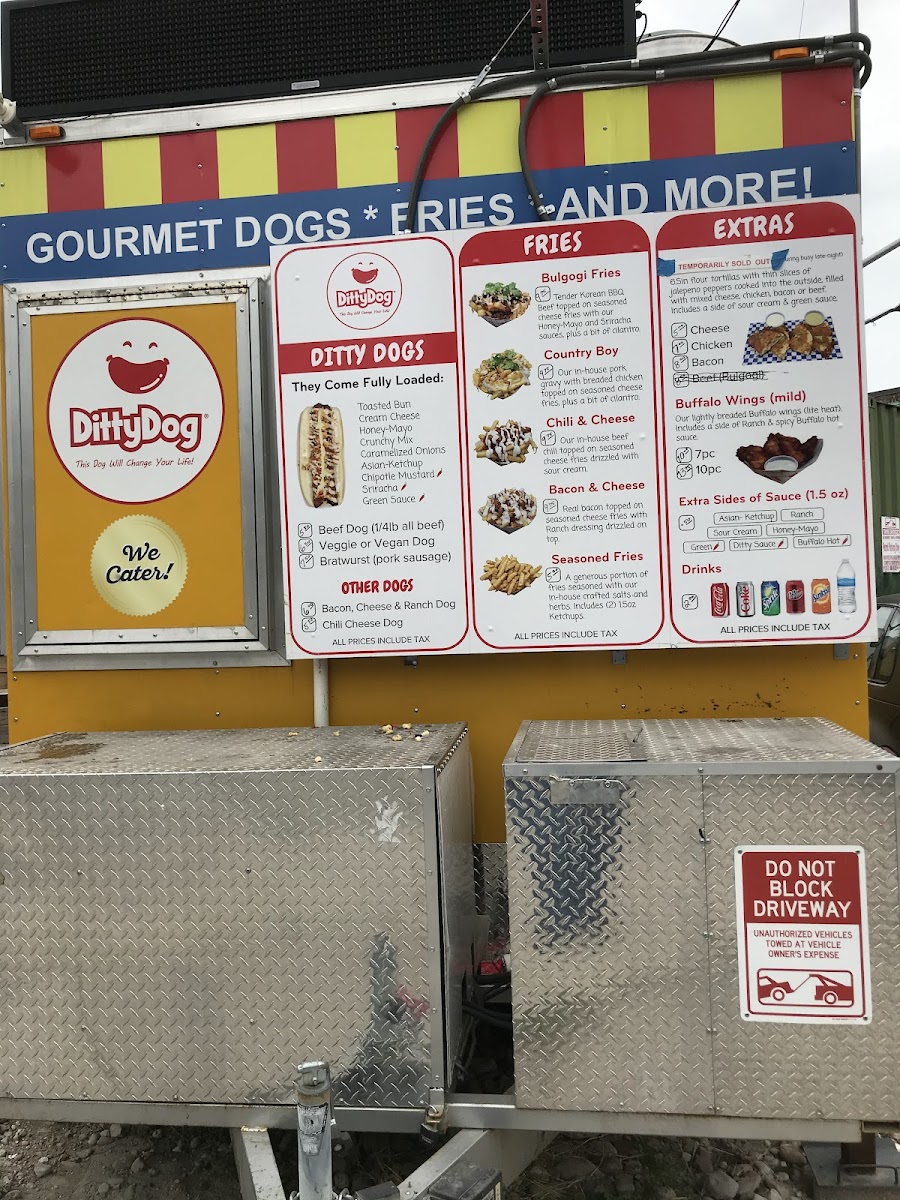 Menu Dittydog-8