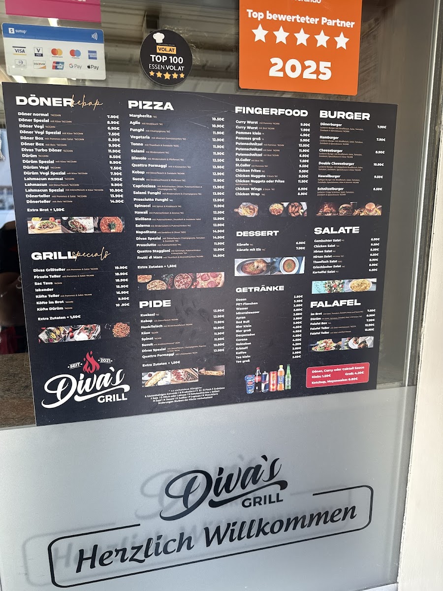 Menu Diva‘S Grill-1