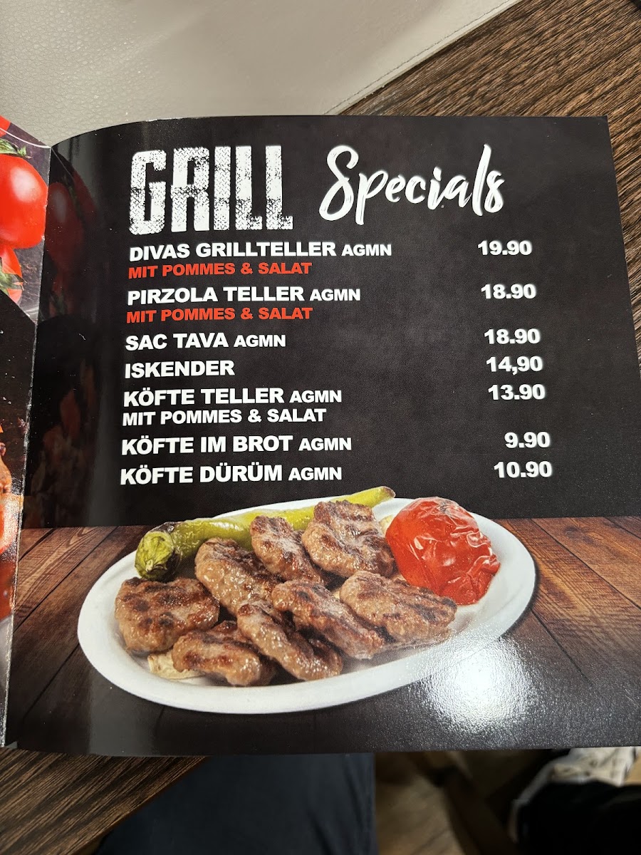 Menu Diva‘S Grill-4