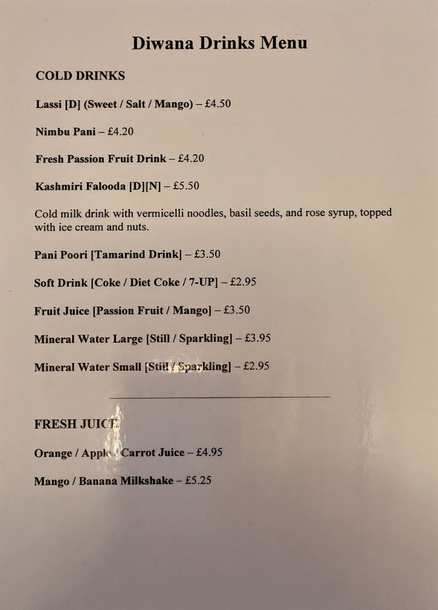 Menu Diwana Bhel Poori House-4