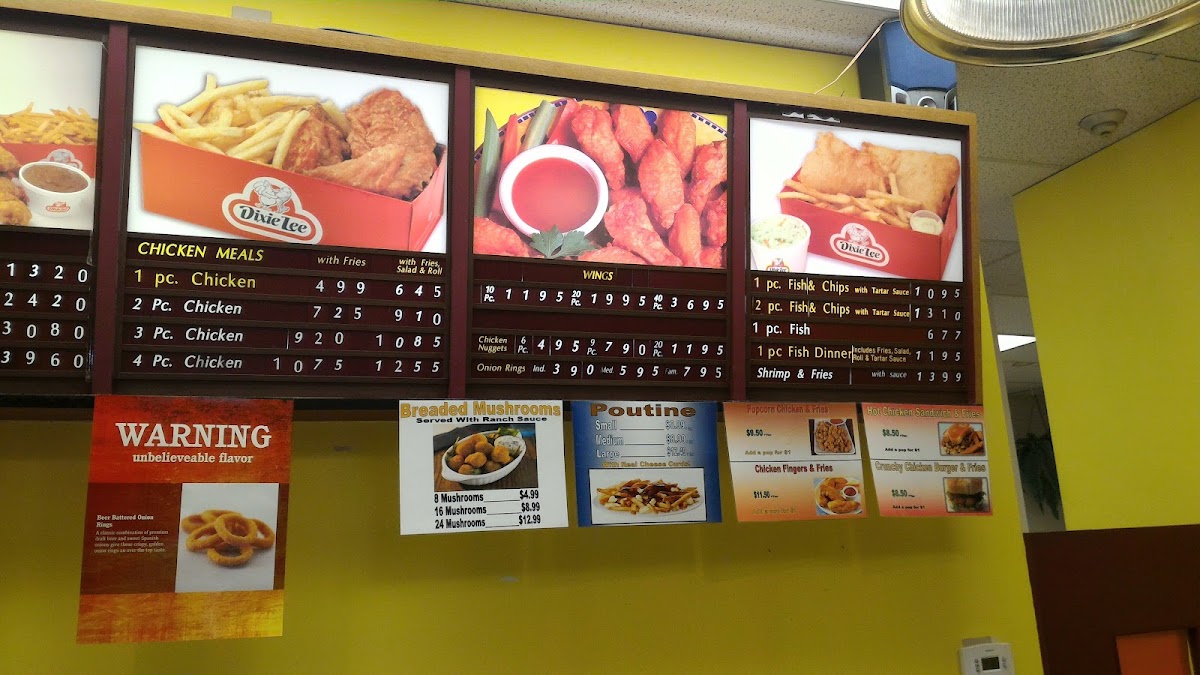 Menu Dixie Lee Fried Chicken | Best Fast Food Restaurant-1