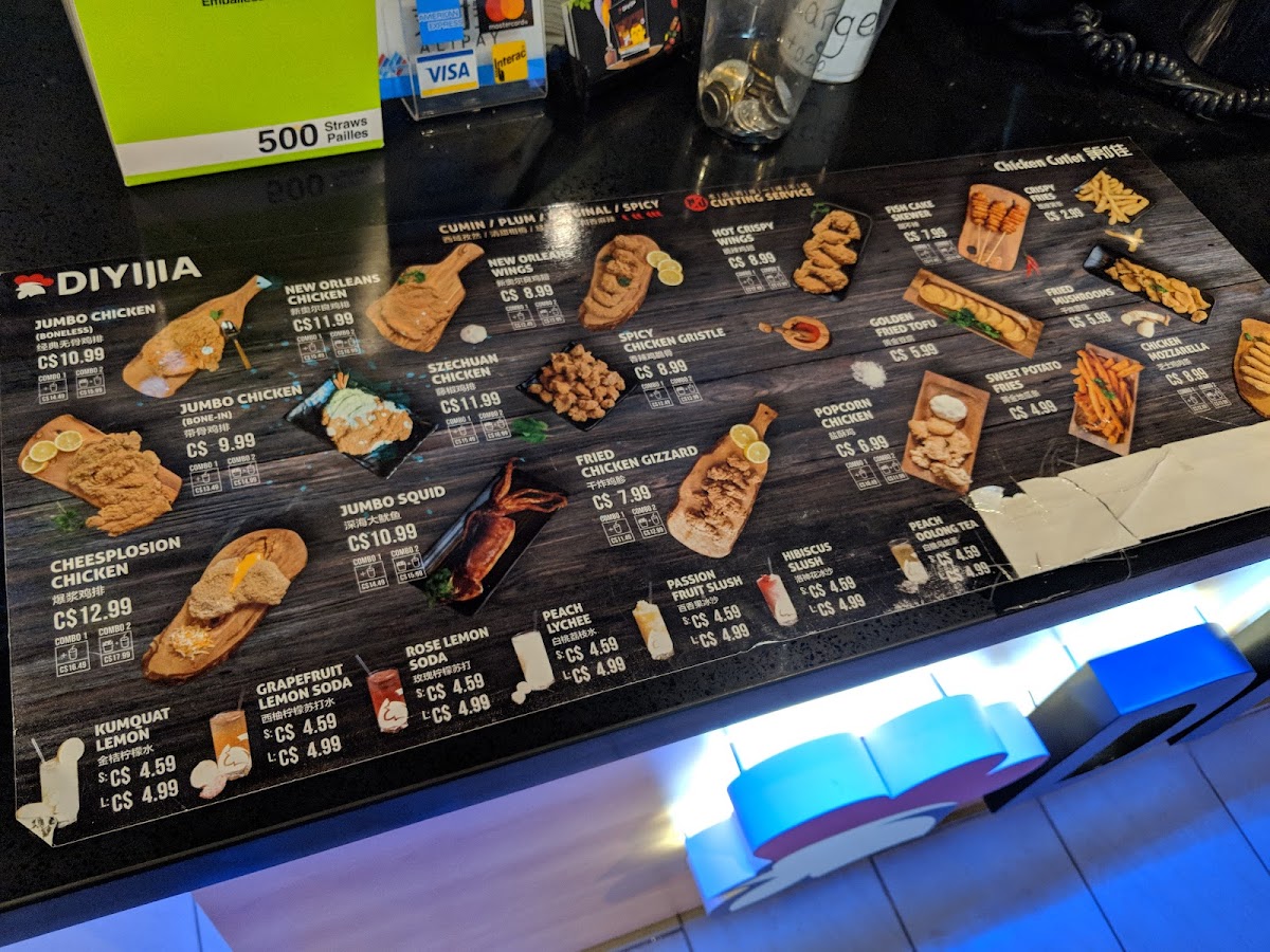 Menu Diyijia-8