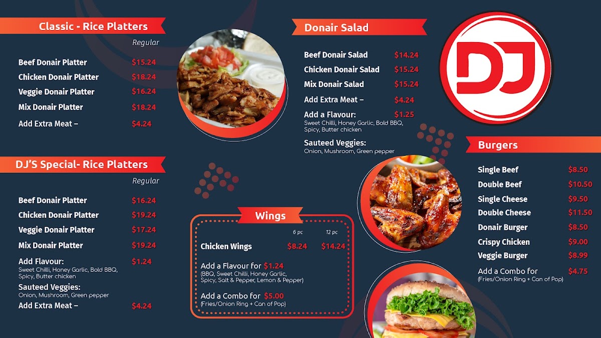 Menu Dj Donair & Poutine-1