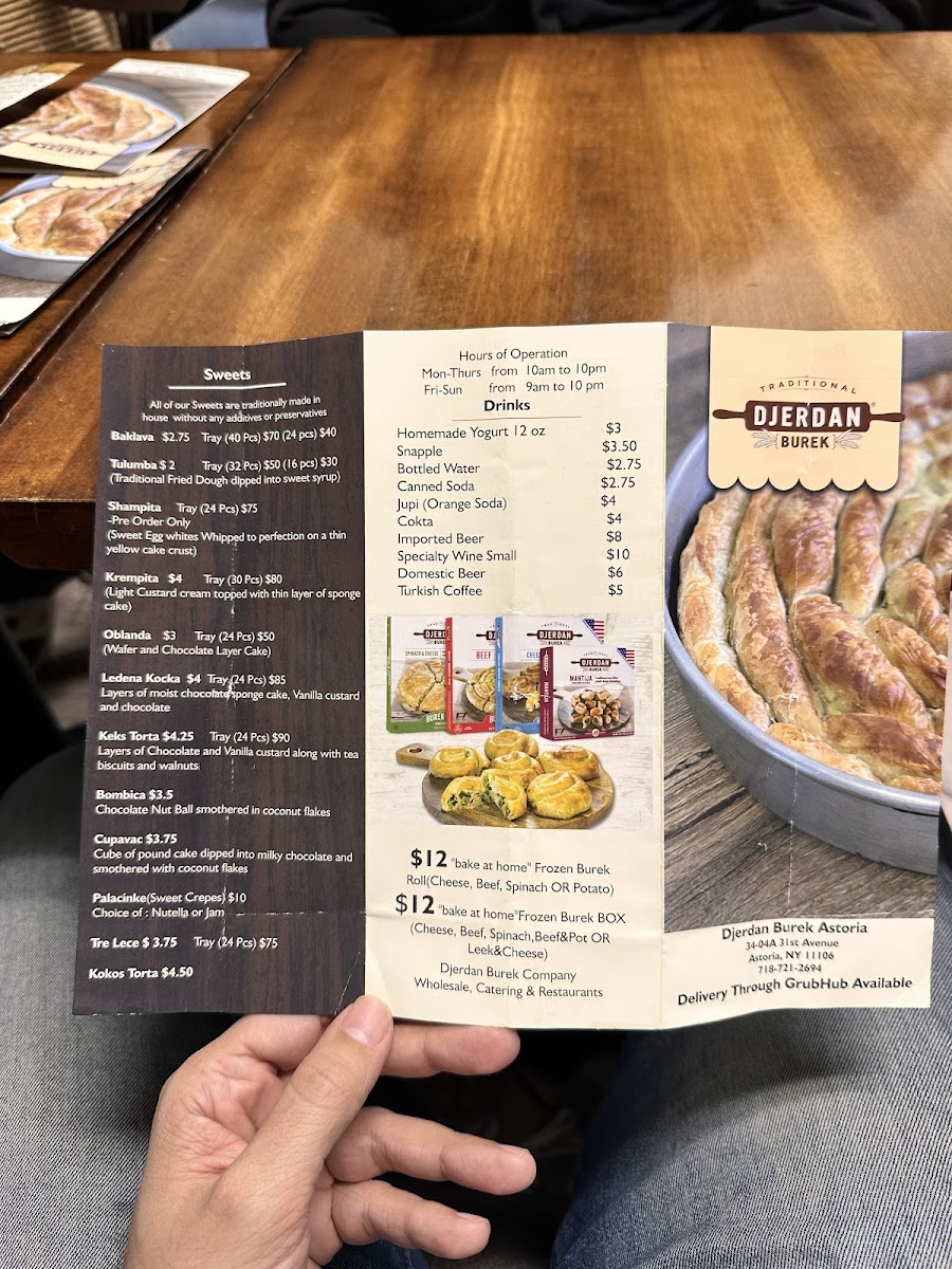 Menu Djerdan Burek Astoria-3