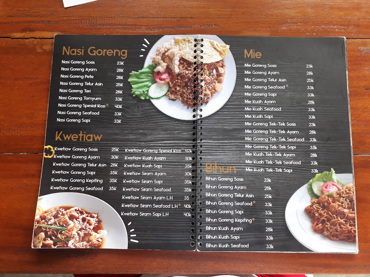 Menu Dkoźì Ka-Fee-6