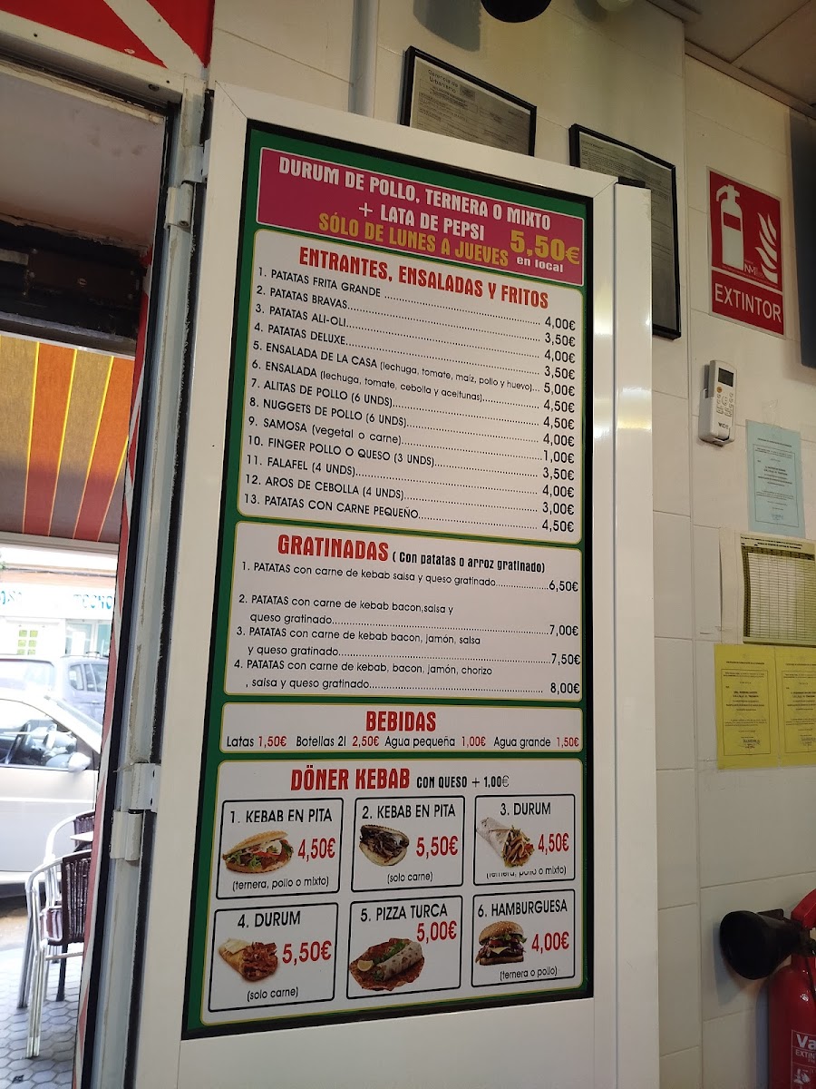 Menu Dks Awan Brother Kebab Pizzeria Bami-10