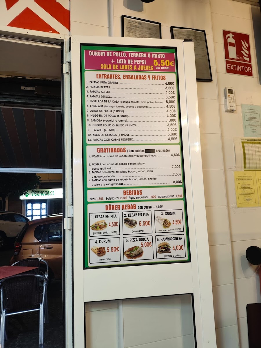 Menu Dks Awan Brother Kebab Pizzeria Bami-6