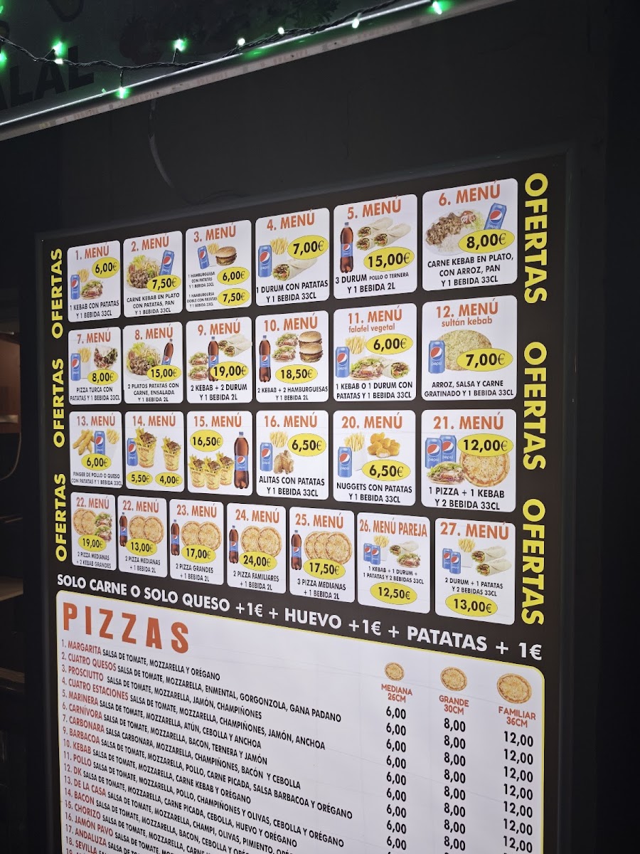 Menu Dks Awan Brother Kebab Pizzeria Bami-7