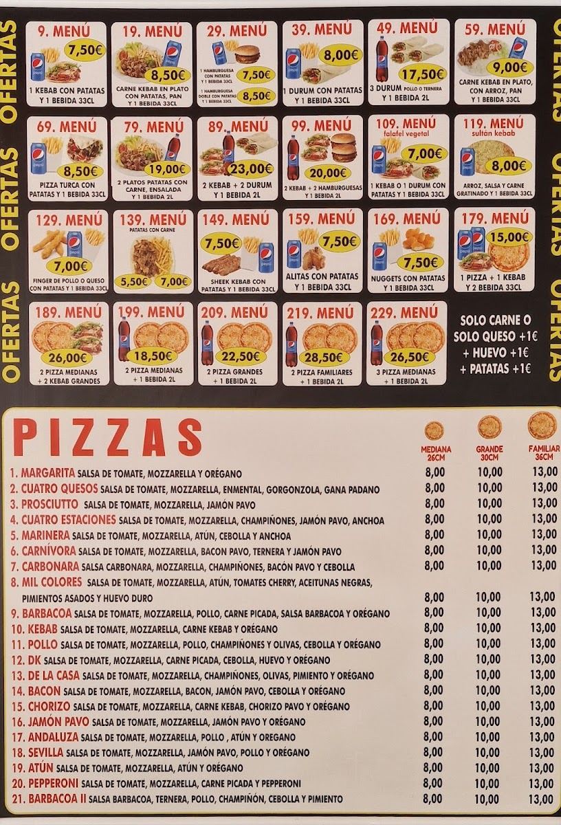 Menu Dks Awan Brother Kebab Pizzeria Bami-8