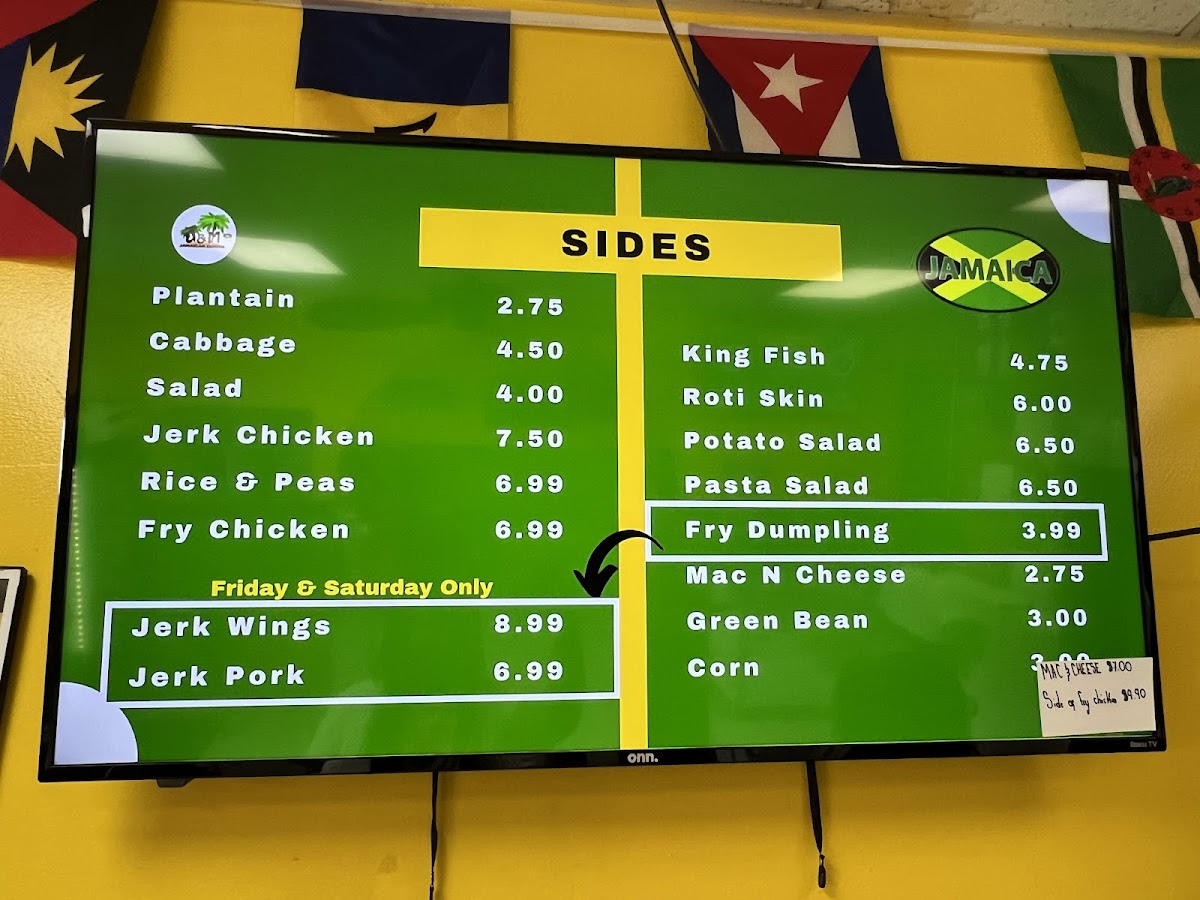 Menu D&m Jamaican Cuisine-1