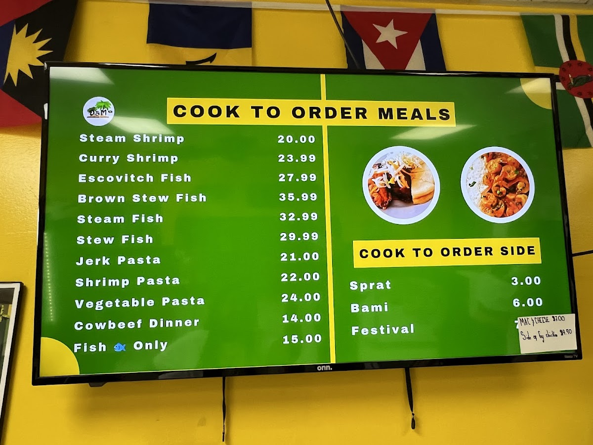Menu D&m Jamaican Cuisine-2