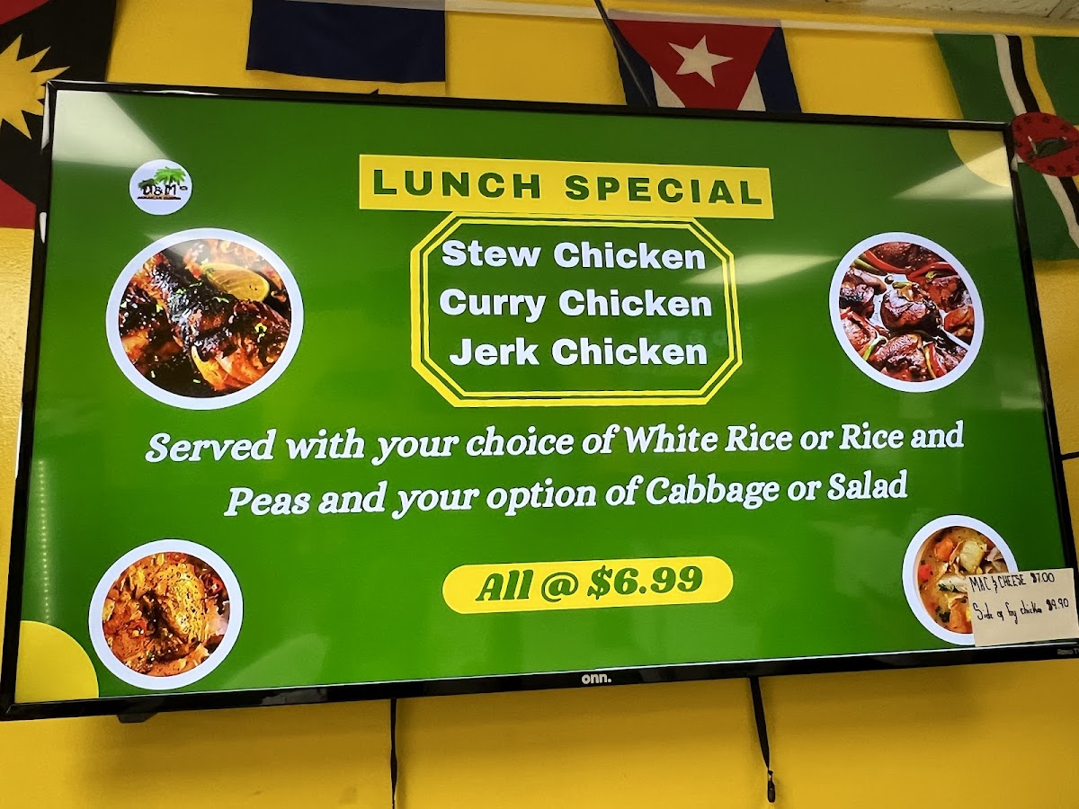 Menu D&m Jamaican Cuisine-5
