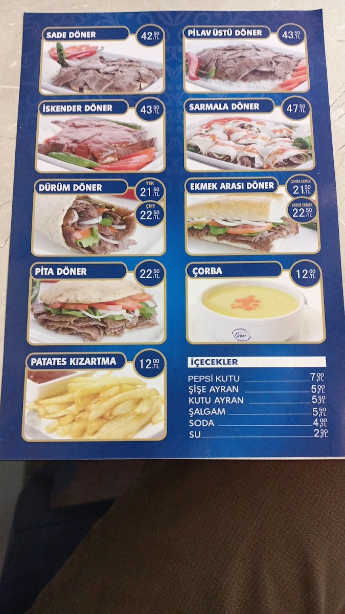 Menu Dönerci Orhan-7