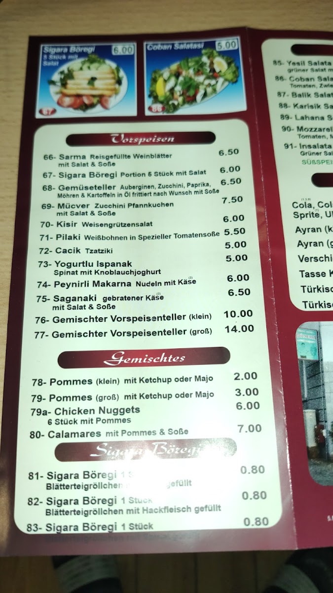 Menu Döneria-1