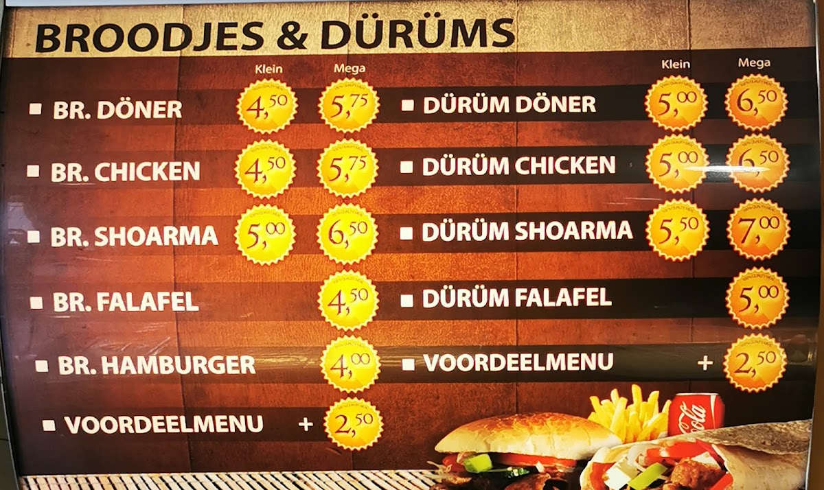 Menu Dönerix Zevenaar-5