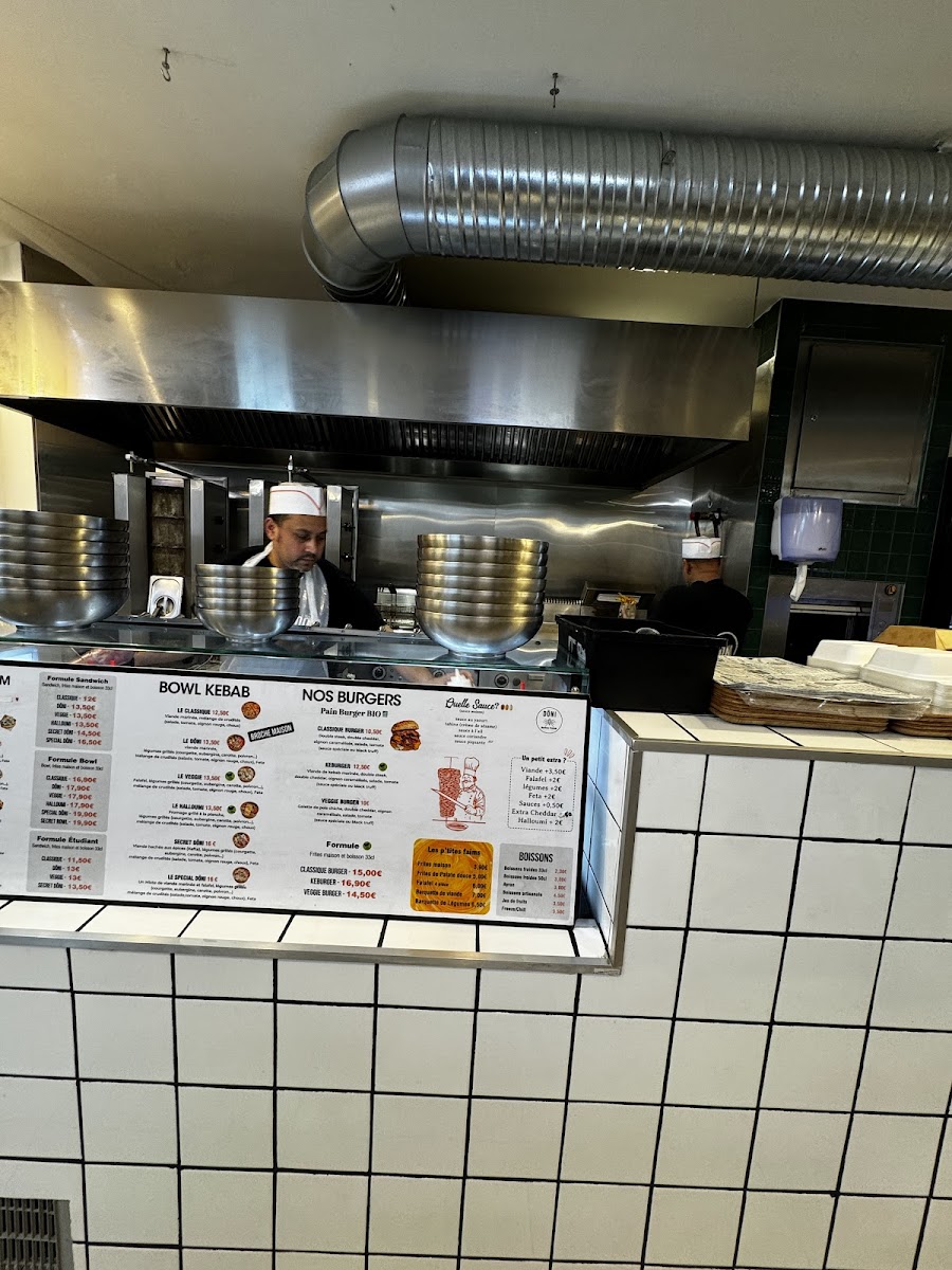 Menu Döni Berliner Paris 18-4