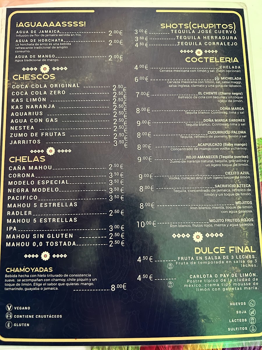 Menu Doña Chepina-1